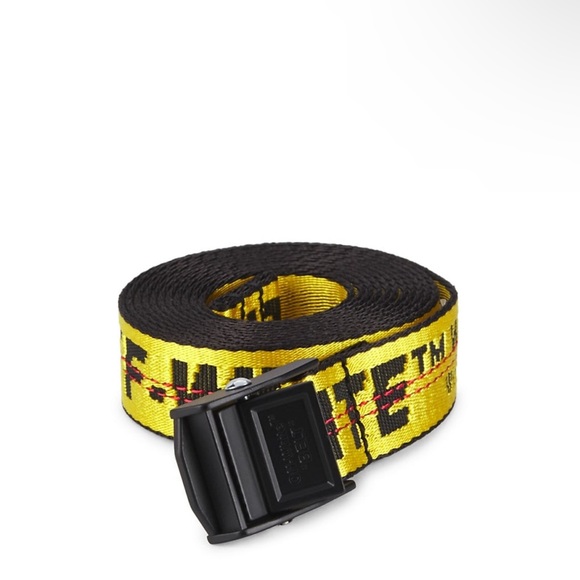 Off White Industrial Belt